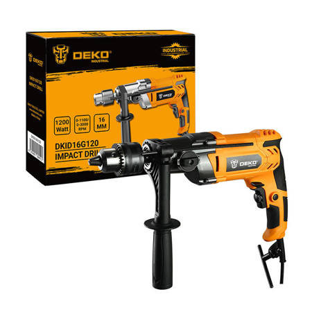 Bormasina cu impact Deko Tools DKID16G120
