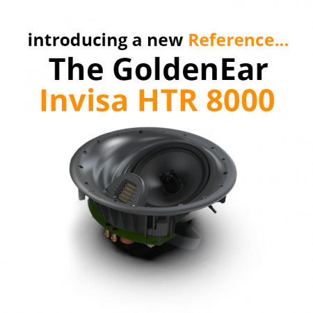 Boxa de tavan GOLDENEAR INVISA HTR 8000, 25Hz-35kHz, 92dB, Reference quality, compatibil Dolby Atmos