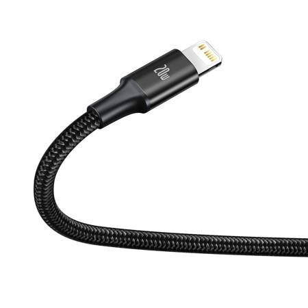 Cablu 3-in-1 Baseus Rapid Series USB-C pentru M+L+T 20W 1,5m Negru - Img 5
