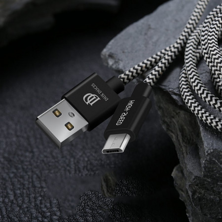 Cablu de date Dux Ducis USB la micro-USB 2.1A - 2m - Img 6