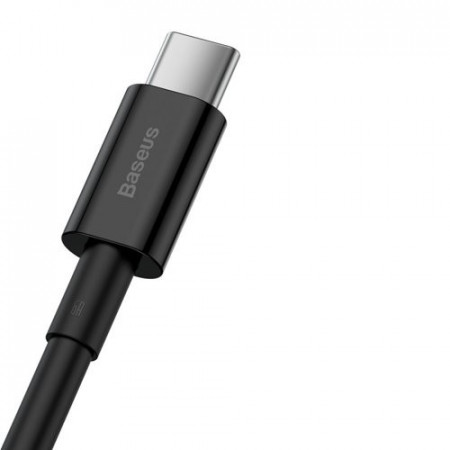 Cablu de date pentru incarcare rapida Baseus Superior USB - USB Typ C 66 W (11 V / 6 A) Huawei SuperCharge SCP 1 m negru (CATYS-01) - Img 7