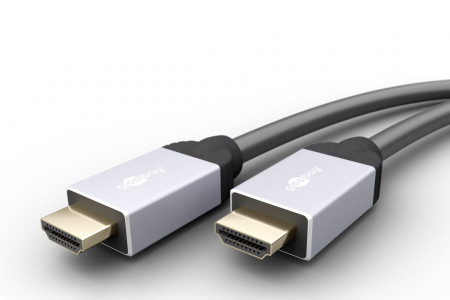 Cablu HDMI 2.0, mufe metalice, 5m, 4K@60Hz, Goobay
