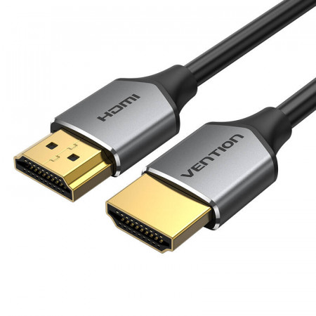 Cablu HDMI HD ultra subtire 2m Vention ALEHH (gri) - Img 4