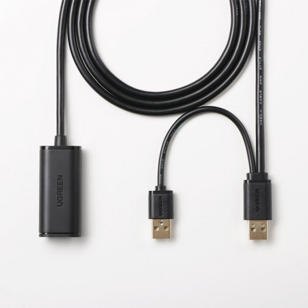 Cablu prelungitor activ Ugreen USB 2.0 5m black (US137) - Img 5