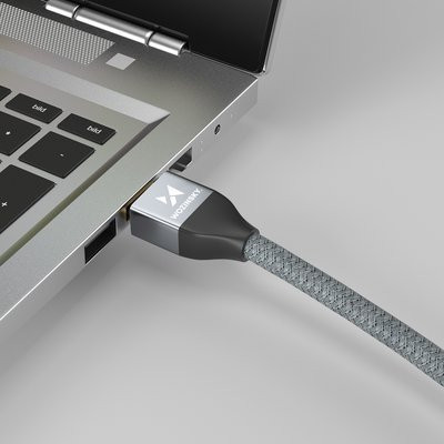 Cablu Wozinsky HDMI 2.1 8K 60 Hz 48 Gbps / 4K 120 Hz / 2K 144 Hz 3m argintiu (WHDMI-20) - Img 3