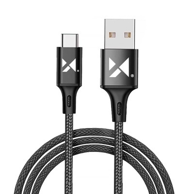 Cablu Wozinsky USB - USB Tip C 2,4A 2m negru (WUC-C2B) - Img 4