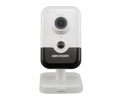 Camera de supraveghere Hikvision DS-2CD2423G0-IW28W, 2 MP Indoor WDR Fixed Cube Network Camera, 1920 × 1080, CMOS 1/2.7", 2.8mm, IR10m