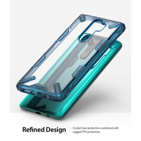 Carcasa Ringke Fusion X Xiaomi Redmi Note 8 Pro Space Blue - Img 2