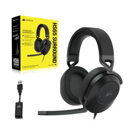 Casti Gaming Corsair HS65 Surround Carbon - Img 10