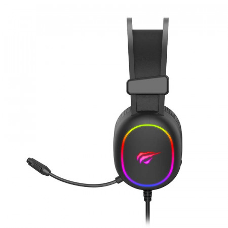 Casti Gaming Havit GAMENOTE H2016D RGB USB+3.5mm - Img 3