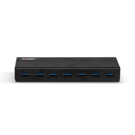 Charging Hub Lindy 7 Port USB 3.1, negru - Img 7