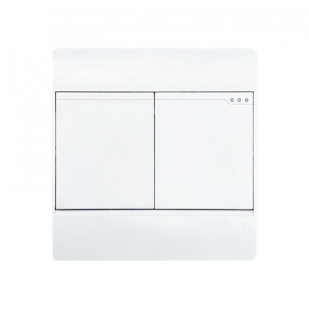 Comutator wireless SmartWise EREM8 Bluetooth (eWeLink-Remote) cu 2 butoane - Img 1