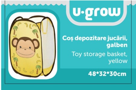 Cos depozitare YELLOW MONKEY 48x32x30 CM - Img 2