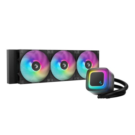CPU COOLER DEEPCOOL LE360 V2 ARGB BLACK - Img 2