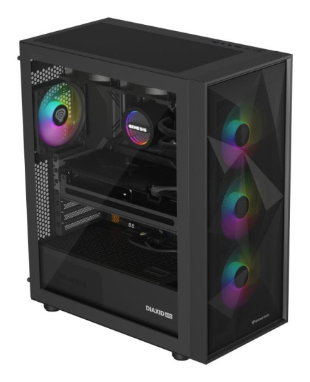 CPU COOLER GENESIS HYDRA 240 ARGB BLACK - Img 12