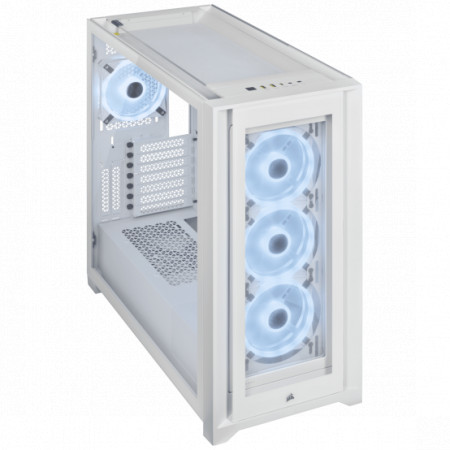 CR CASE iCUE 5000X RGB QL ED MID TOWER W
