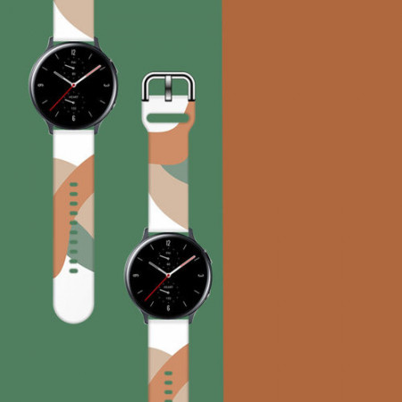 Curea de schimb Moro pentru Samsung Galaxy Watch 42mm camo negru (2) - Img 2