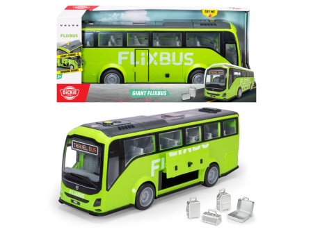 DICKIE TOYS AUTOCAR FLIXBUS GIGANTIC SCARA 1 LA 16 - Img 3