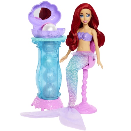 DISNEY PRINCESS PAPUSA ARIEL SI MASUTA DE MACHIAJ CU SURPRIZE - Img 3