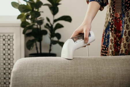 Fier de calcat cu abur pentru calatorie WiredLux,compact si portabil, timp de incalzire de 25 de secunde si 100% etans include accesorii (alb) - Img 3