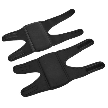 Genunchiere Profesionale de Protecție Typec pentru Muncă 8.5 Inch, Mărime Universală, Curele Reglabile, Set 1 Pereche (2 Bucăți), Negru - Img 5
