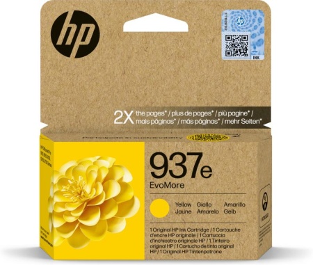 HP 4S6W8NE 937e INK YELLOW - Img 2