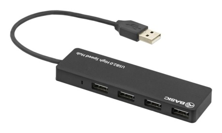 Hub USB 2.0 Tellur Basic, 4 port, negru - Img 4