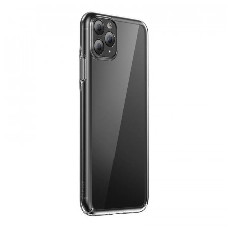 Husa Baseus Crystal Series pentru iPhone 11 pro max (transparenta) + sticla securizata + kit de curatare - Img 3