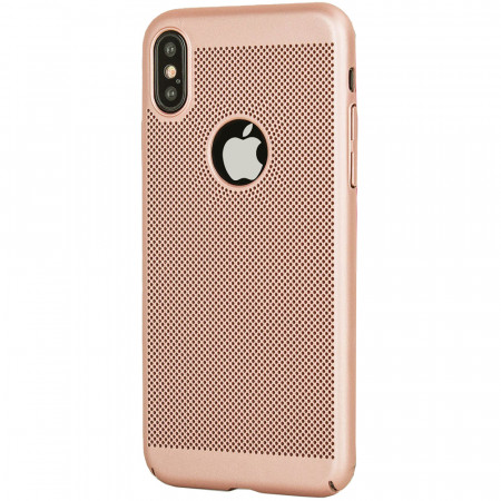 Husa Capac Spate Dot Auriu APPLE iPhone X, iPhone Xs