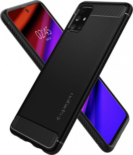 Husa protectoare Spigen Rugged Armor Samsung Galaxy M31S - negru - Img 2