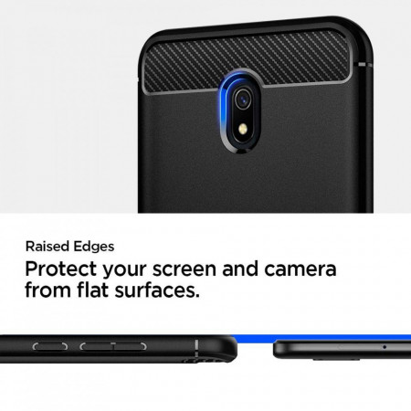 Husa Spigen Armour Xiaomi Redmi 8a - negru mat - Img 6