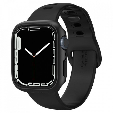 Husa SPIGEN THIN FIT APPLE WATCH 7 (45MM) BLACK - Img 8
