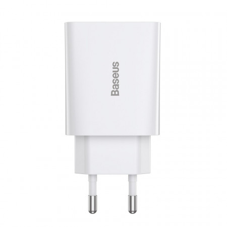Incarcator Baseus Speed ​​Mini, USB-C, PD, 3A, 20W (alb) - Img 4