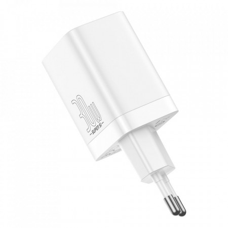 Incarcator priza Baseus Super Pro USB / USB Type C 30W Power Delivery Quick Charge alb (CCSUPP-E02) - Img 7