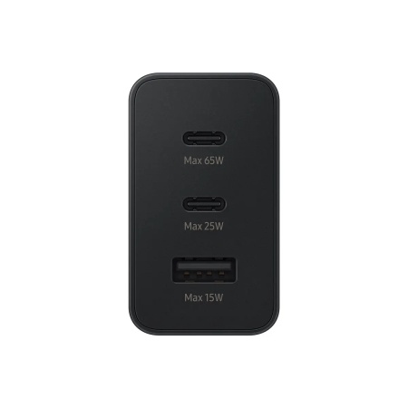 Incarcator retea Samsung Power Adapter Trio 65W, T6530, Black - Img 2
