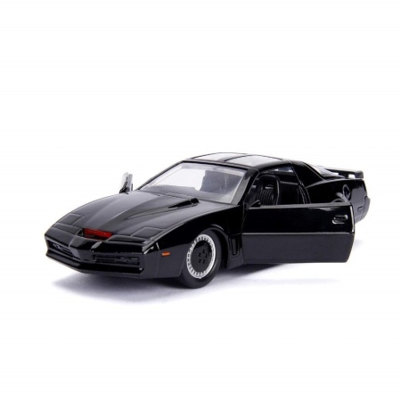 JADA HOLLYWOOD RIDES MASINUTA METALICA KITT KNIGHT RIDER SCARA 1 LA 32 - Img 2