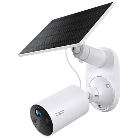 Kit camera de supraveghere + panou solar TP-Link Tapo C410 KIT, 3MP, 2K 2304x1296, Color Night Vision, Two-Way Audio, detectie AI, alarma luminoasa si sonora, acumulator, montare fara cabluri, IP65 - Img 4