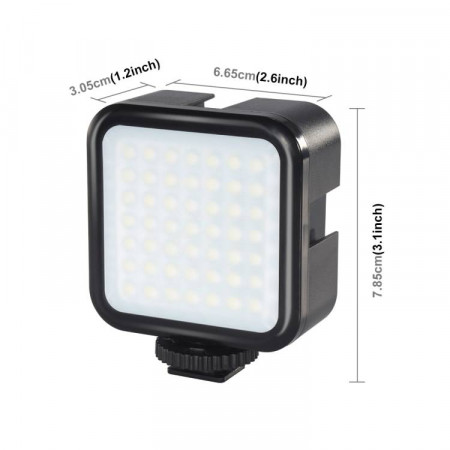 Lampa LED Puluz pentru camera 860 lumeni - Img 2
