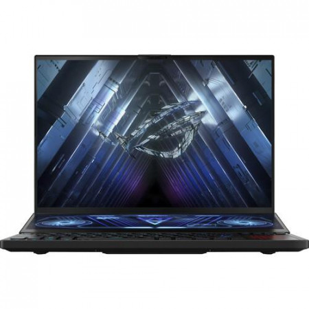 Laptop Gaming ASUS ROG Zephyrus Duo 16 GX650RX cu procesor AMD Ryzen™ 9 6900HX, 16", UHD+, 120Hz, 32GB, 1TB SSD, NVIDIA® GeForce RTX™ 3080 Ti, Windows 11 Home, Black