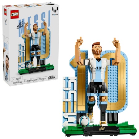 LEGO EDITIONS LIONEL MESSI LEGENDA A FOTBALULUI 43015 - Img 2
