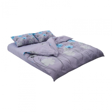 Lenjerie dubla,100%bumbac,4 piese, Carol - Img 4