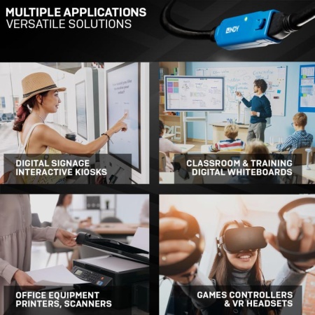 Lindy Cablu Extensie USB 3.0 Activ P 10m - Img 6