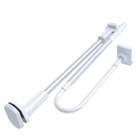 Maner Baseus cu clema pentru smartphone sau tableta (argintiu)