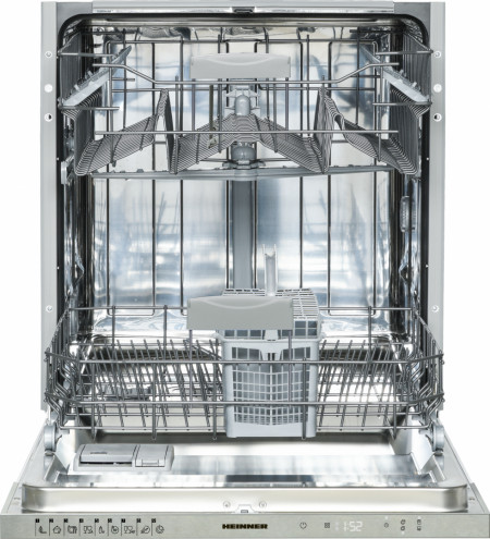 Masina de spalat vase incorporabila Heinner HDW-BI6092TE++, 12 Seturi, 9 programe, Clasa E, Control touch, Half load, Buzzer final program, Aquastop, 60 cm - Img 3