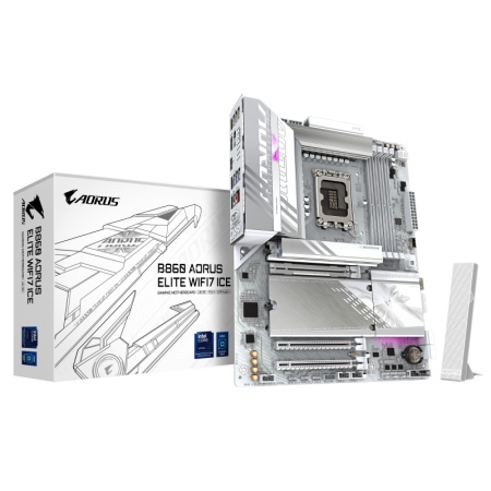 MB Gigabyte B860 AORUS ELITE WIFI7 ICE - Img 7