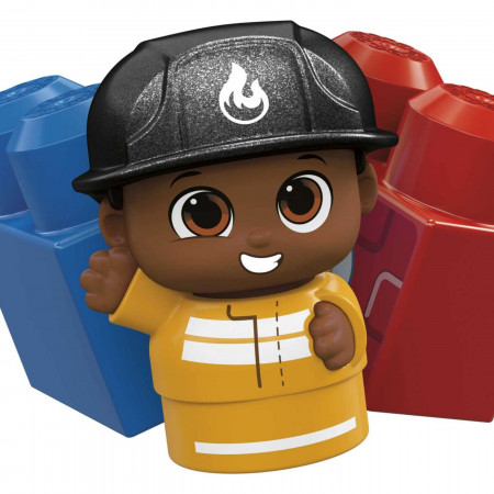 MEGA BLOKS FIRST BUILDERS VEHICUL FREDDY FIRETRUCK - Img 3