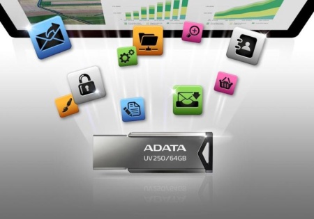 Memorie USB ADATA UV250 32GB USB 2.0 Silver - Img 9
