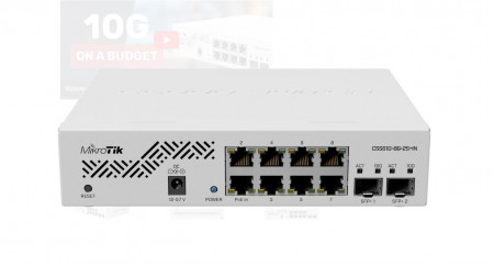 MIKROTIK 8G 2 SFP POE SWITCH INDOOR - Img 3