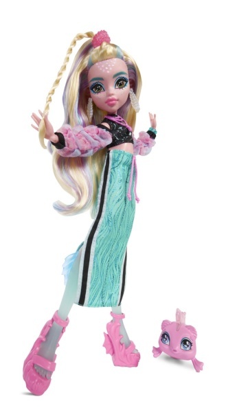 MONSTER HIGH PAPUSA LAGOONA BLUE CU ACCESORII - Img 2