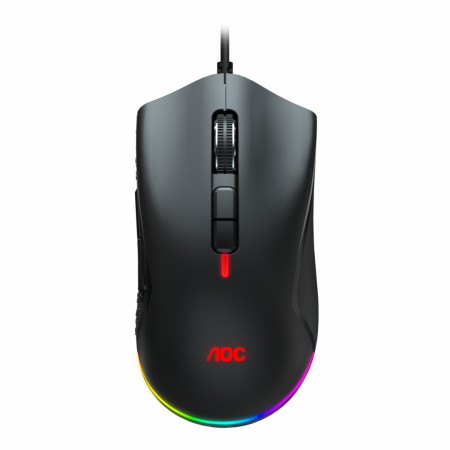 Mouse AOC GM530B, USB, 16000DPI, negru